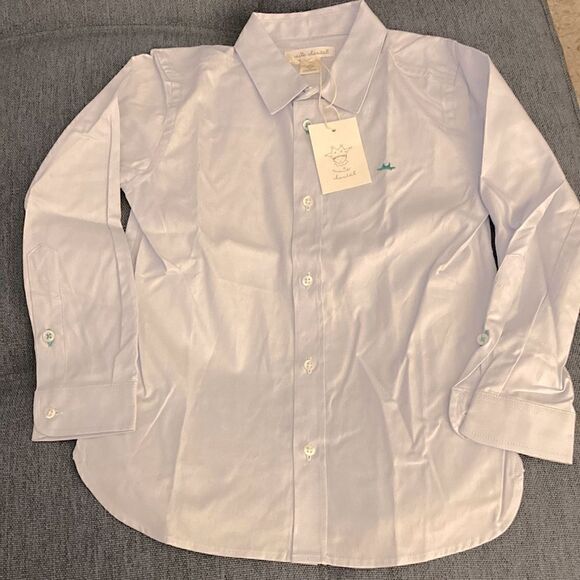 Marie Chantal NWT Boys Smart Oxford Shirt in Pale Blue. Size 6. - Picture 1 of 6